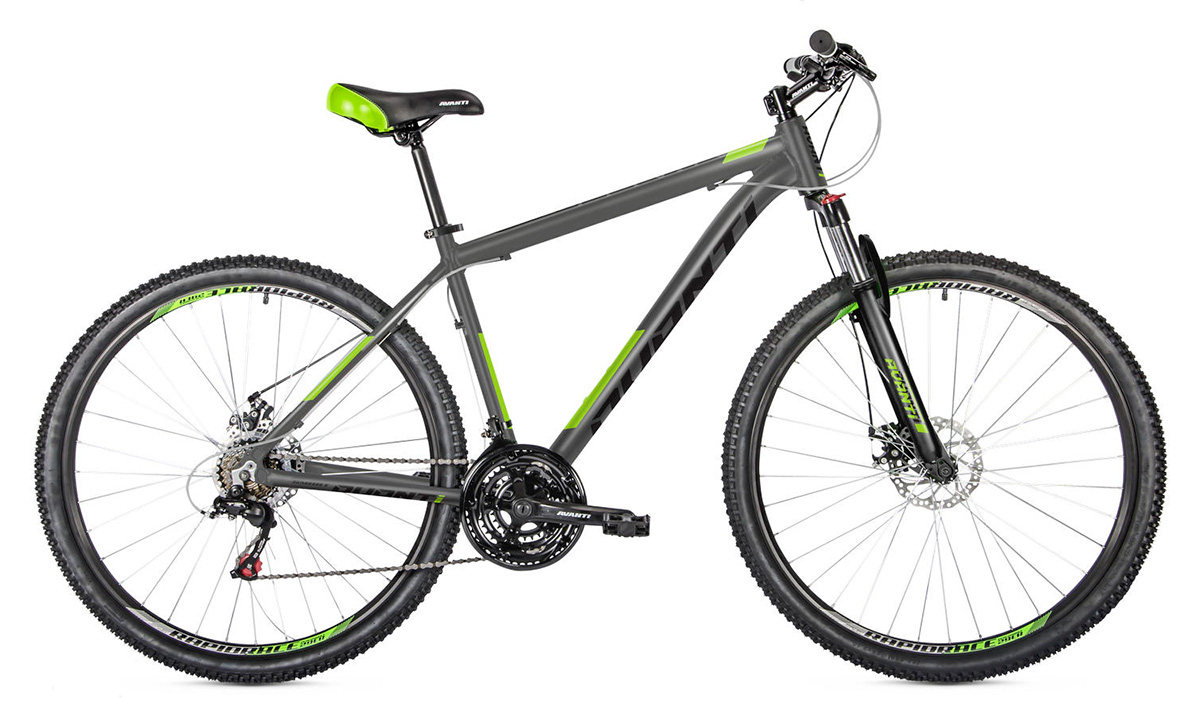 Велосипед Avanti SMART 27,5" 2021, размер М, Черно-зеленый